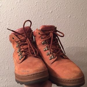 Brown Timberlands (size 8, fit like 7's)